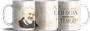 Caneca de Porcelana São Padre Pio