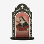 Capela de Santa Rita de Cássia em MDF e Detalhes Vazados - 16cm