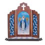 Capela Portuguesa de Nossa Senhora das Graças em MDF com Detalhe Vazado - 12,7cm