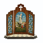 Capela Portuguesa de Nossa Senhora de Fátima em MDF com Detalhe Vazado - 12,7cm