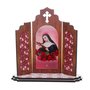 Capela Portuguesa de Santa Rita de Cássia em MDF com Detalhe Vazado - 12,7cm