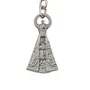 Chaveiro de Nossa Senhora Aparecida em Metal - Prata