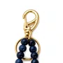 Chaveiro Dezena Aberta Pérola Mesclada Nossa Senhora Das Graças Azul Escura 8mm