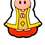 Chaveiro Emborrachado de Nossa Senhora de Fátima Infantil - 6Un