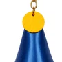 Chaveiro Nossa Senhora Aparecida 3d com Argola Dourada
