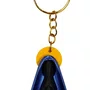 Chaveiro Nossa Senhora Aparecida 3d com Argola Dourada