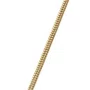 Colar de Inox com Medalha de Nossa Senhora Aparecida Dourado