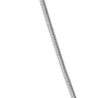 Colar de Inox com Medalha de Nossa Senhora Aparecida Prata