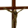 Crucifixo de mesa arredondada fina - 29cm