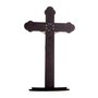 Crucifixo de Mesa com Cristo em Resina - 36cm