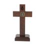 Crucifixo de mesa ou parede em madeira - 14cm