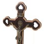 Crucifixo de mesa com medalha de São Bento - 33cm