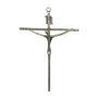 Crucifixo de Parede em Metal com Modelo Estilizado Ouro Velho - 25cm