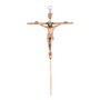 Crucifixo de Parede - Metal - Cobre - 24cm
