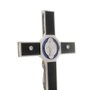 Crucifixo de Mesa São Bento - Preto 21cm