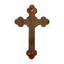 Crucifixo em MDF para Parede com Borda Arredondada - 12cm