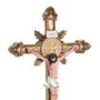 Crucifixo em Resina com Medalha de São Bento - 30cm