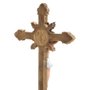Crucifixo em Resina com Medalha de São Bento - 30cm