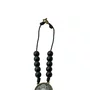 Dezena para Carro São Bento em Pérola Preta 10mm com pompom