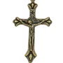Dezena para Carro São Miguel Madeira Marrom Claro 10mm e Cruz