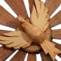 Divino Espírito Santo de madeira - 32cm
