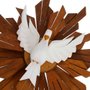 Divino Espírito Santo em madeira com Divino Branco - 65cm