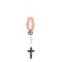 Kit Dezena para Celular Rosa com Medalha das Duas Cruzes - 3Un