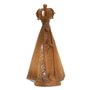 Imagem de Nossa Senhora Aparecida madeira em resina - 10cm