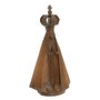 Imagem de Nossa Senhora Aparecida em madeira resina - 21cm