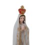Imagem de Nossa Senhora de Fátima em resina - 15cm