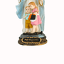 Imagem do Santo Anjo da Guarda na Cor Azul em Resina - 30cm