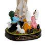 Imagem Nossa Senhora de Fátima com pastores em resina - 17cm