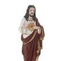 Imagem do Sagrado Coração de Jesus em Resina Colorida - 22cm