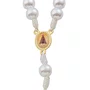 Kit Dezena Nossa Senhora Aparecida Pérola Abs Branca 8mm 6un