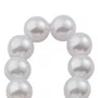 Kit Dezena NS Das Graças Pérola ABS Branca 8mm 6un