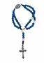Kit Terço de Pulso deNossa Senhora Aparecida Azul Marinho - 3Un