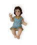 Menino Jesus de Resina com Manto Azul 7cm