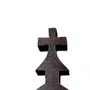 Mini Capela da Mãe Rainha de Schoenstatt em MDF - Marrom Escuro