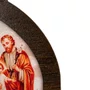 Mini Capela da Sagrada Família de Nazaré em MDF - Marrom Escuro