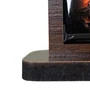 Mini Capela de São Miguel Arcanjo em MDF - Marrom Escuro