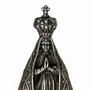 Pedestal Nossa Senhora Aparecida Metal Ouro Velho 9,5cm