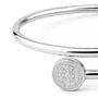 Pulseira Bracelete São Bento Duplo Aço Inox