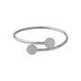 Pulseira Bracelete São Bento Duplo Aço Inox