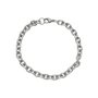 Pulseira em Inox com Corrente de Elos Redondos - Grossa