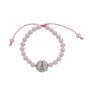 Pulseira Infantil de Nossa Senhora de Fátima - Rosa Bebê