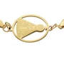 Pulseira Nossa Senhora Aparecida em Aço Inox - Dourada