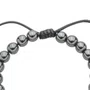 Pulseira Regulável Nossa Senhora Aparecida Hematita 4mm