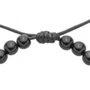 Pulseira Regulável Nossa Senhora Aparecida Pérola Preta 4mm