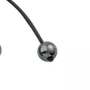 Pulseira Regulável Resinada Nossa Senhora de Guadalupe Hematita 6mm