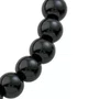 Pulseira Regulável Resinada São Bento Pérola Preta 6mm